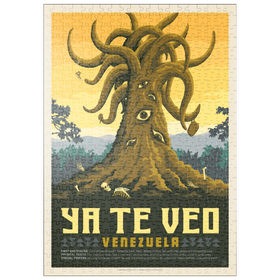 Darstellung des Puzzle Motivs Mythical Creatures: Ya-Te-Veo - Puzzleteile: 500