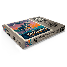 Darstellung des Puzzle Motivs Legends Of The National Parks: Acadia's Specter Moose - Puzzleteile: 200