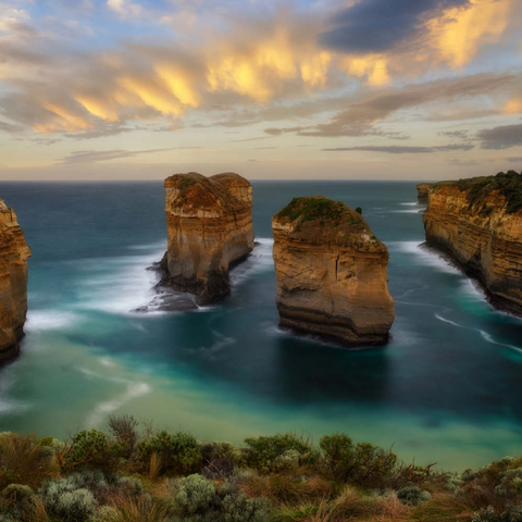 Darstellung des Puzzle Motivs Loch Ard Schlucht, Great Ocean Road, Australien Loch Ard Gorge, Great Ocean Road, Australia 100 Puzzle 3D Modell
