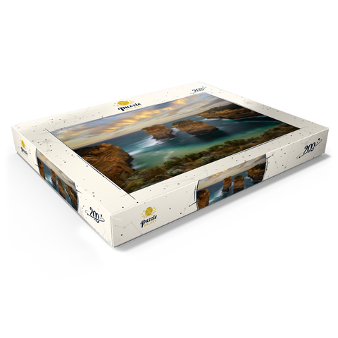 Darstellung des Puzzle Motivs Loch Ard Schlucht, Great Ocean Road, Australien Loch Ard Gorge, Great Ocean Road, Australia 200 Puzzle Schachtel Ansicht1