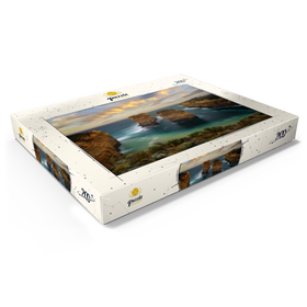 Darstellung des Puzzle Motivs Loch Ard Schlucht, Great Ocean Road, Australien - Puzzleteile: 200