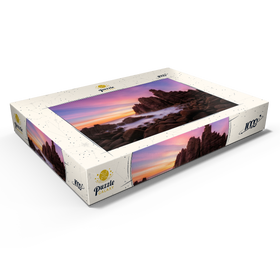 Alternative Darstellung des Puzzle-Motivs Felsnadeln am Cape Woolamai, Phillip Island, Australien – Puzzleteile: 1000