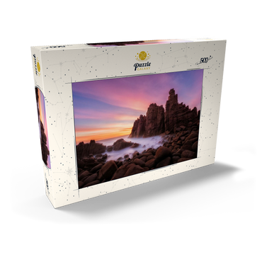 Darstellung des Puzzle Motivs Pinnacles at Cape Woolamai, Phillip Island, Australia 500 Puzzle Schachtel Ansicht2