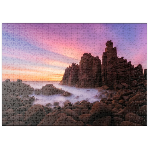 Darstellung des Puzzle Motivs Felsnadeln am Cape Woolamai, Phillip Island, Australien puzzleplate Pinnacles at Cape Woolamai, Phillip Island, Australia 500 Puzzle