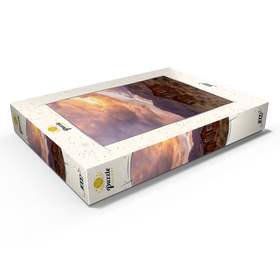 Alternative Darstellung des Puzzle-Motivs Rustikale Hüttenruine in der östlichen Sierra bei Sonnenuntergang – Puzzleteile: 1000