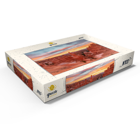 Alternative Darstellung des Puzzle-Motivs Bryce Canyon Nationalpark – Sonnenaufgang am Thor's Hammer – Puzzleteile: 1000