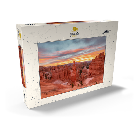 Darstellung des Puzzle Motivs Bryce Canyon Nationalpark – Sonnenaufgang am Thor's Hammer Bryce Canyon National Park – Sunrise at Thor's Hammer 1000 Puzzle Schachtel Ansicht2
