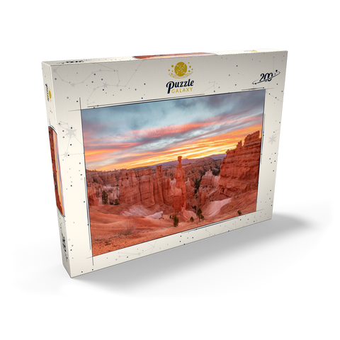 Darstellung des Puzzle Motivs Bryce Canyon Nationalpark – Sonnenaufgang am Thor's Hammer Bryce Canyon National Park – Sunrise at Thor's Hammer 200 Puzzle Schachtel Ansicht2