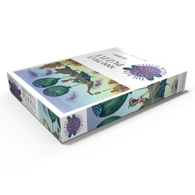 Darstellung des Puzzle Motivs Dreaming On Aquamarine Tides Mermaid - Amy Brown - Puzzleteile: 1000