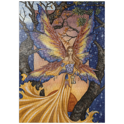 Darstellung des Puzzle Motivs Tempus Fugit Fee - Amy Brown puzzleplate Tempus Fugit Fairy - Amy Brown 1000 Puzzle