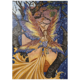 Darstellung des Puzzle Motivs Tempus Fugit Fee - Amy Brown - Puzzleteile: 1000