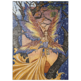Darstellung des Puzzle Motivs Tempus Fugit Fee - Amy Brown - Puzzleteile: 500