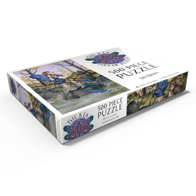 Alternative Darstellung des Puzzle-Motivs Cousins Fairy & Mermaid - Amy Brown – Puzzleteile: 500