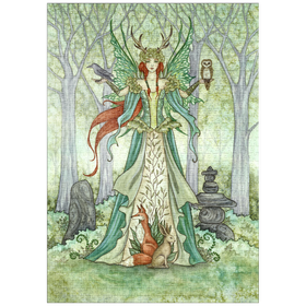 Darstellung des Puzzle Motivs Die Haushälterin-Fee - Amy Brown - Puzzleteile: 1000