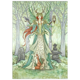 Darstellung des Puzzle Motivs Die Haushälterin-Fee - Amy Brown - Puzzleteile: 500