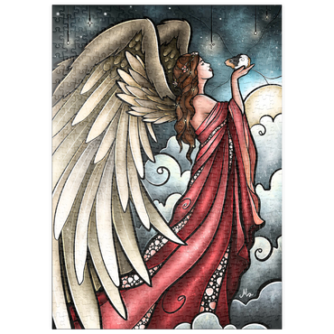 Darstellung des Puzzle Motivs puzzleplate All Guineas Go to Heaven Stained Glass 500 Puzzle