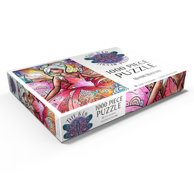 Darstellung des Puzzle Motivs Die Zuckerfee - Mandie Manzano - Puzzleteile: 1000