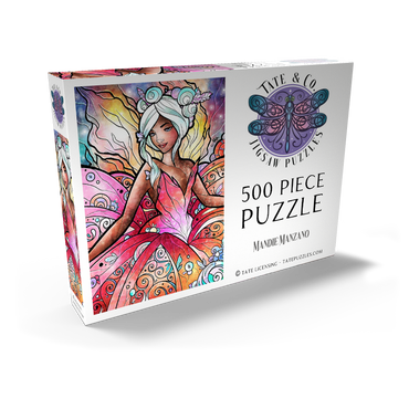 Darstellung des Puzzle Motivs The Sugar Plum Fairy 500 Puzzle Schachtel Ansicht2