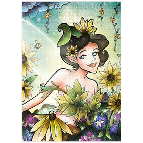 Darstellung des Puzzle-Motivs Cyrus, die Sommerfee - Mandie Manzano – Puzzleteile: 1000