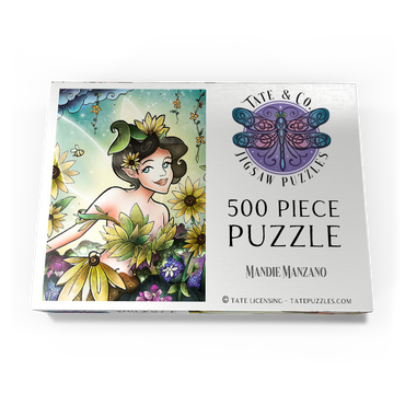 Darstellung des Puzzle Motivs Cyrus the Fairy of Summer 500 Puzzle Schachtel Ansicht3
