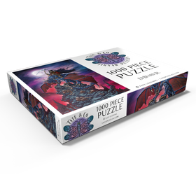 Darstellung des Puzzle Motivs Dragon Reaper - Ed Beard Jr - Puzzleteile: 1000