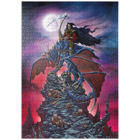 Darstellung des Puzzle-Motivs Dragon Reaper - Ed Beard Jr – Puzzleteile: 1000