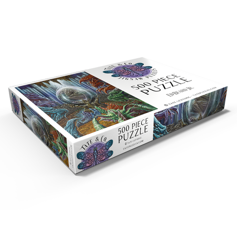 Darstellung des Puzzle Motivs Etherrum Dragon Egg - Ed Beard Jr Etherrum Dragon Egg - Ed Beard Jr 500 Puzzle Schachtel Ansicht1