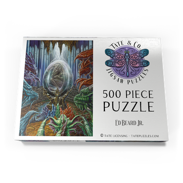 Darstellung des Puzzle Motivs Etherrum Dragon Egg - Ed Beard Jr 500 Puzzle Schachtel Ansicht3
