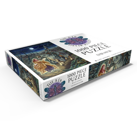 Alternative Darstellung des Puzzle-Motivs Perilous Forest Knight - Ed Beard Jr – Puzzleteile: 1000