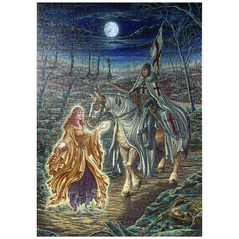 Darstellung des Puzzle Motivs Perilous Forest Knight - Ed Beard Jr puzzleplate Perilous Forest Knight - Ed Beard Jr 1000 Puzzle