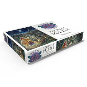 Darstellung des Puzzle Motivs Perilous Forest Knight - Ed Beard Jr - Puzzleteile: 500