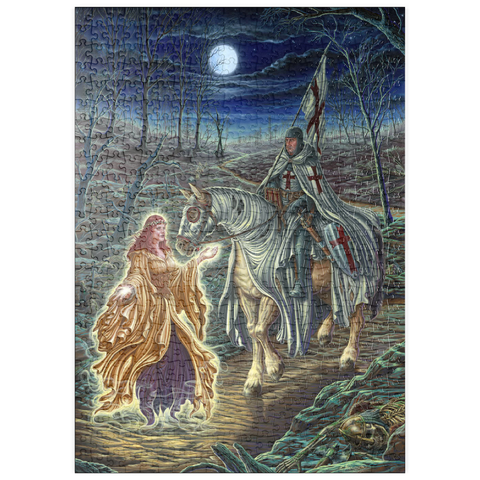 Darstellung des Puzzle Motivs Perilous Forest Knight - Ed Beard Jr puzzleplate Perilous Forest Knight - Ed Beard Jr 500 Puzzle