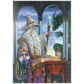 Darstellung des Puzzle Motivs Wizard's Emissary - Ed Beard Jr - Puzzleteile: 1000