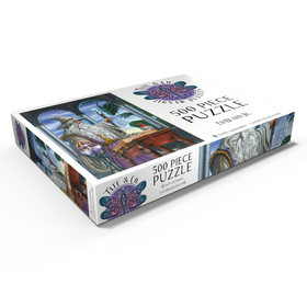 Alternative Darstellung des Puzzle-Motivs Wizard's Emissary - Ed Beard Jr – Puzzleteile: 500