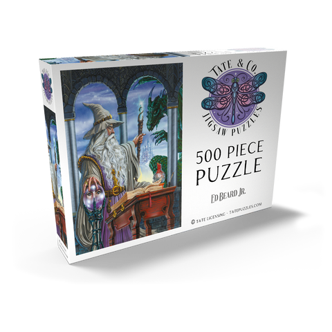Darstellung des Puzzle Motivs Wizard's Emissary - Ed Beard Jr Wizard's Emissary - Ed Beard Jr 500 Puzzle Schachtel Ansicht2