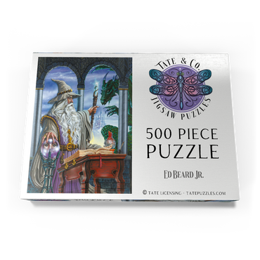 Darstellung des Puzzle Motivs Wizard's Emissary - Ed Beard Jr 500 Puzzle Schachtel Ansicht3