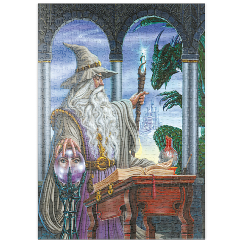 Darstellung des Puzzle Motivs Wizard's Emissary - Ed Beard Jr puzzleplate Wizard's Emissary - Ed Beard Jr 500 Puzzle