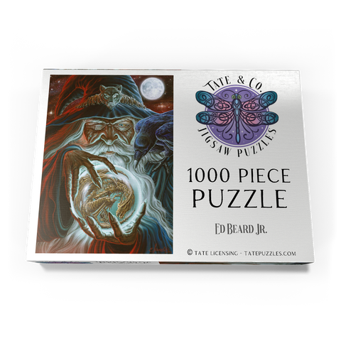 Darstellung des Puzzle Motivs Dark Wizard - Ed Beard Jr Dark Wizard - Ed Beard Jr 1000 Puzzle Schachtel Ansicht3