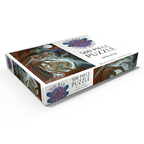 Darstellung des Puzzle Motivs Dark Wizard - Ed Beard Jr Dark Wizard - Ed Beard Jr 500 Puzzle Schachtel Ansicht1