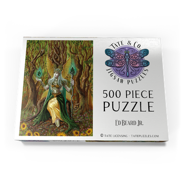 Darstellung des Puzzle Motivs Earth Fairy Elemental - Ed Beard Jr 500 Puzzle Schachtel Ansicht3