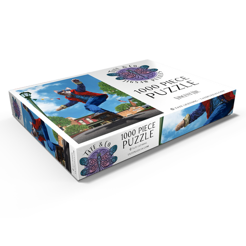 Darstellung des Puzzle Motivs Cat to The Fututre Movie Cats - Vincent Hie Cat to The Fututre Movie Cats - Vincent Hie 1000 Puzzle Schachtel Ansicht1