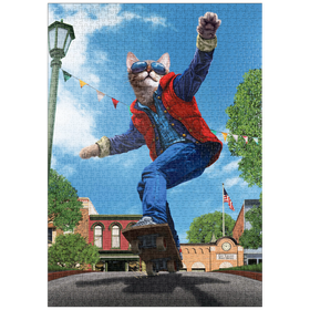 Darstellung des Puzzle Motivs Cat to The Fututre Movie Cats - Vincent Hie - Puzzleteile: 1000