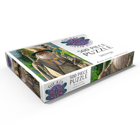 Alternative Darstellung des Puzzle-Motivs Catdalf the White Movie Cats - Vincent Hie – Puzzleteile: 500