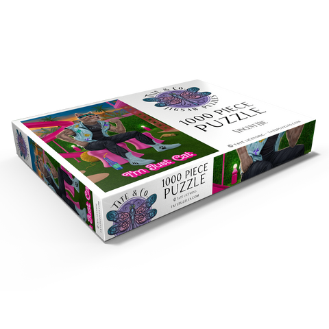 Darstellung des Puzzle Motivs I'm just Cat Movie Cats - Vincent Hie I'm just Cat Movie Cats - Vincent Hie 1000 Puzzle Schachtel Ansicht1