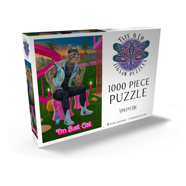 Darstellung des Puzzle Motivs I'm just Cat Movie Cats - Vincent Hie 1000 Puzzle Schachtel Ansicht2