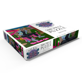 Darstellung des Puzzle Motivs I'm just Cat Movie Cats - Vincent Hie - Puzzleteile: 500