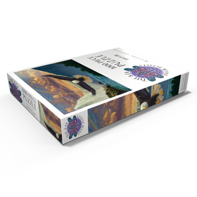 Alternative Darstellung des Puzzle-Motivs Niagarafälle-Adler - Vincent Hie – Puzzleteile: 1000