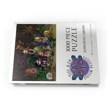 Darstellung des Puzzle Motivs A Gathering of Fairies - Jasmine Becket-Griffith 1000 Puzzle Schachtel Ansicht3
