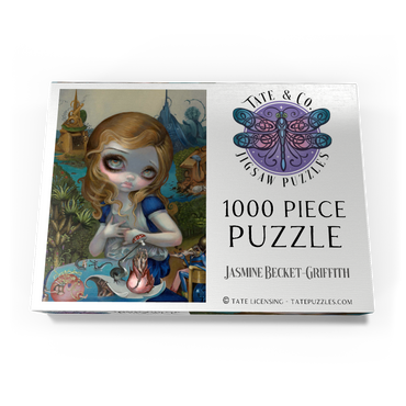 Darstellung des Puzzle Motivs Alice in the Garden of Earthly Delights - Jasmine Becket-Griffith 1000 Puzzle Schachtel Ansicht3