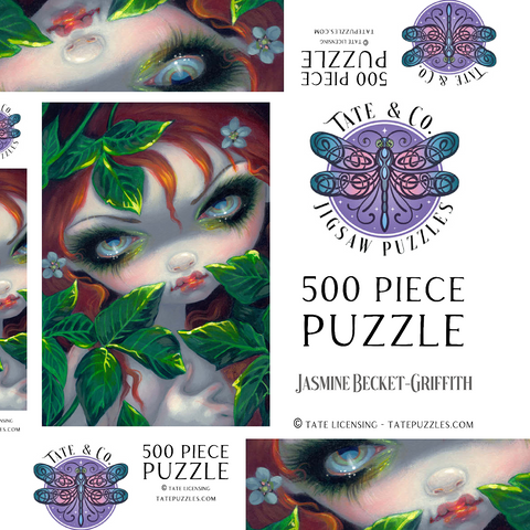 Darstellung des Puzzle Motivs Poisonous Beauties 4 - Jasmine Becket-Griffith Poisonous Beauties 4 - Jasmine Becket-Griffith 500 Puzzle Schachtel 3D Modell